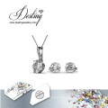 Destiny Jewellery Crystal From Swarovski Kristine Set Pendant and Earrings